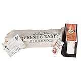 STAWOXX® Einzugsgeschenk Brot & Salz Grillvariante - Geschenkset für Umzug, Hauseinweihung, Einzug in die Wohnung, Richtfest, neue Nachbarn - mit diesem Umzugsgeschenk bringen Sie Glück ins neue H