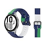 Silikon Uhr Bands für Männer Frauen 20Mm Ersatz Armband Kompatibel für Samsung Galaxy Watch4 40/42/44/46Mm /Watch4