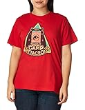Jurassic World Damen Welcome Door Badge T-Shirt, rot, Groß