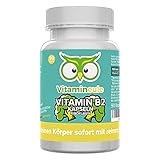 Vitamin B2 Kapseln (Riboflavin) - hochdosiert, natürlich & vegan - 200mg - ohne künstliche Zusatzstoffe - Qualität aus Deutschland - kleine Vitamin B2 Kapseln statt große Tabletten - Vitamineule®