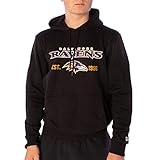 New Era Hoodie - NFL MBA MLB - Kapuzenpullover - Football Basketball Baseball - Limited Edition - New England Patriots, Chicago Bulls, Tampa Bay Buccaneers. (Baltimore Ravens Black, M, m)