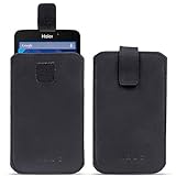NAUC Haier Phone G31 Leder Tasche Pull Tab Sleeve Hülle Schutzhülle Case Cover Bag