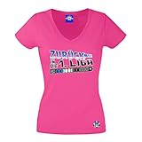 Volkspark Hamburg Streetwear Frauen Shirt Zurück Pink M