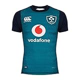 YINTE Irland Männer Rugby-Trikots, Rugby World Cup 2019 aus Baumwoll-Jersey-Grafik-T-Shirt, Heim- und Auswärts-Wettbewerb Trainings Fußball Jersey, Geschenk für einen Freu Away-XXXL