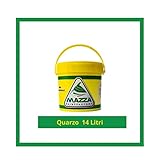 MAZZA Farbe für den Innen- und Außenbereich, 14 Liter, weißes Quarz, hohe Deckk