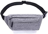 YCJK Burg Tasche Männer Männliche Taille Tasche Packung Grau Casual Funktionsgürtel Tasche Große Gürtel Beutel Telefon Geld Gürtel Tasche Fanny Reise Hüfte (Farbe: blau) Langlebig und pfleg