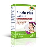 SUNLIFE Biotin Plus: Für schöne Haut, gesunde Haare und normale kräftige Nägel, mit Vitamin-Komplex, 60 Tab