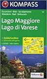 Lago Maggiore, Lago di Varese: Wander-, Bike- und Skitourenkarte. 1:50.000 ( Folded Map, März 2015 )