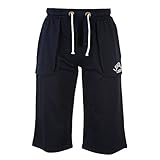 Lonsdale Herren Box-Pants 3/4 Hose lose Gr. 31-35, navy
