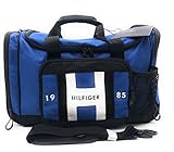 Tommy Hilfiger Tasche I Sporttasche I Reisetasche I Henkeltasche I Weekender I Nylon I 50x30x20cm I Blau 8710