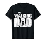 The Walking Dad Papa Vater Geschenk Mann Dead Retro Männer T-S