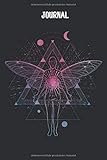 Journal mit Goa Psy Engel Abstrakt: blanko Notizbuch I DIN A5 I 120 Seiten I Organizer I Tagebuch I Skizzen I Handletter (Mandala Journal, Band 2)