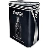 Nostalgic-Art Retro Kaffeedose Coca-Cola – Sign of Good Taste – Geschenk-Idee für Coke-Fans, Blech-Dose mit Aromadeckel, Vintage Design, 1,3