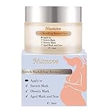 Stretch Marks Cream, Dehnungsstreifen Creme, Dehnungsstreifen Entfernen, Narbencreme Entfernung Creme, Vorbeugung und Reduzierung von Schwangerschaftsstreifen, Dehnungsstreifen Reparatur Creme, 50