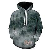 Hoodie Herren 3D-Druck Kreative Mode Einzigartiges Muster Urbaner Trend Hoodie Unisex Jugend Hoodie Frühling Und Herbst Boutique Lange Ä