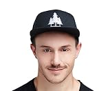 Snapback Caps Herren - Cap schwarz - Snapback Caps Einheitsgröße, one size - Cap mit Stick - Snapback D