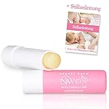Nicole Weigle Care Brustbalsam - natürliche Brustwarzensalbe fürs Stillen - pflegt schnell und natürlich bei wunden Brustwarzen - mit Stillanleitung (Einzelpack)