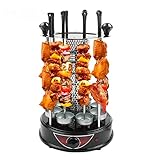 YWSZJ Elektrische Kebab Grillmaschine Automatischer Rotierender Grill Rauchloser Ofen Rotisserie Braten inländische Lammspieße H
