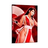 Tifa Lockhart Poster, dekoratives Gemälde, Leinwand, Wandkunst, Wohnzimmer, Poster, Schlafzimmer, Gemälde, 60 x 90