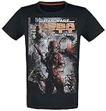 Star Wars Boba Fett - The Legend Männer T-Shirt schwarz L