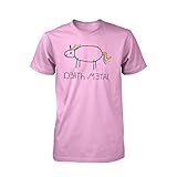 Death Metal Unicorn Death Metal Unicorn T-Shirt, Rosa, M