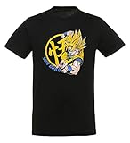 ABYstyle - Dragon Ball - T-Shirt - Goku Super Saiyan - Herren - Schwarz (XXL)
