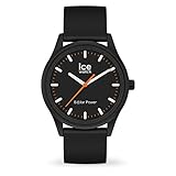 ICE-WATCH - ICE solar power Rock - Schwarze Herren/Unisexuhr mit Silikonarmband - 017764 (Medium)