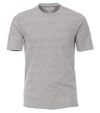 Redmond Herren T-Shirt unifarben Hoher 100% Baumw