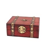 youyuan Retro Aufbewahrung Holzkiste antike Holz Schmuck Aufbewahrungsbox Schmuck Geschenkverpackung kleine Holzk