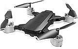 FPV RC Drone mit HD 4K-Videokamera Live-Quadrictore Video WiFi mit Schwerkraft-Sensor Headless Modus Flip 3D One Key Take Off / Landing Schwarz-Schw