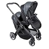 Chicco Fully Twin Doppelkinderwagen von 0 Monaten bis 15 kg, Umwandelbar in Zwillingskinderwagen, Doppelbuggy oder Doppelkinderwagen, mit 19 Konfigurationen, Klappbar, Sonnenverdeck