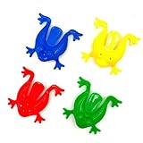 STOBOK 12 STÜCKE Kunststoff Springen Sprung Frosch Spielzeug Kinder Spielset Geschenke Geburtstag Party F