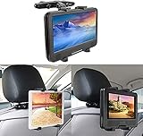 Auto Kopfstützenhalterung bedee Tablet Halterung Verstellbare Kopfstütze Halter Universal für Tragbare DVD-Player, Apple iPad Mini/Air 2 /Air/4/3/Pro Samsung Galaxy Tab Kindle Fire, 7-12 Zoll Tab