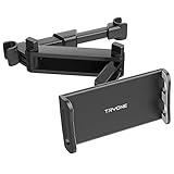 Tryone Tablet Halterung Auto, Tablet Halter Kopfstütze - Ausziehbare Kopfstützenhalterung für iPad iPhone Serie/Samsung Galaxy Tabs/Kindle Fire HD/Nintendo Switch usw. 4,4-11 Zoll G