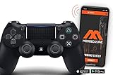 Standard Black PS4 PRO Smart Rapid Fire Modded Controller Mods für FPS alle großen Shooter Games Warzone & mehr (CUH-ZCT2U)