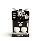 IKOHS THERA MATT Retro - Kaffeemaschine (Schwarz)