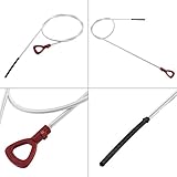 Hlyjoon Ölmessstab 120cm 48 Zoll Korrosionsschutz Motor Ölpeilstab Messstab für MB MB W210 W211 E180 E200 E200CDI E200K E220 E220CDI E230 E240 E260 E250 E250TD E270CDI W168 W169 W202 W203 W168 W169