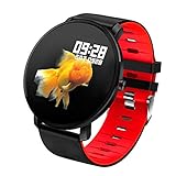 RCH Intelligente Uhr, K9IP67 Wasserdicht, Fitness-Tracker, Herzfrequenz Und Blutdruckmessgerät Smartwatch Männliche Weibliche Pk Q9 B57,E