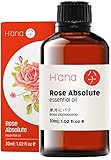 Ätherisches Rosen Öl (30ml) - 100% rein und zur therapeutischen Anwendung, zur Behandlung von Haut und Haaren,und für den Aroma D