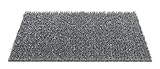 CSN Astro Turf Matte 90 x 55 cm Hellgrau / Silber Grau | Fußmatte Fußabstreifer für Innen und Außenbereich | 100% Polyethylen Unvergleichliche Eingangsmatte | Outdoor Schmutzfang