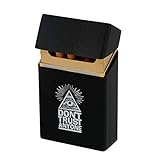 Morantsale Zigarettenetui für 20 Zigaretten, Silikon, für Damen und Herren, für Raucher, Zigarettenschachtel, Tasche, Geschenk