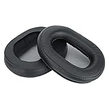 CHENQIAN 2 Stück Ohrpolster Ohrpolster Schwarz Baumwolle Kopfhörer Zubehör Passend für Sony MDR-1ABT, MDR-1RBT, MDR-1RNC