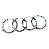 Audi 4G58537422ZZ Ringe Logo Zeichen Heckklappe Emblem chrom, nur L