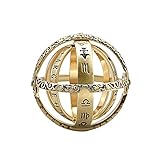 Hirolan Weinlese-Astronomische Kugel-Kugel-Ring Faltbare Cosmic Finger-Ringe Unisex Paar Liebhaber-Geschenk Astronomical Kugel-Kugel-Ring Cosmic Finger-Ring-Paar-Geliebt-Schmuck Geschenk