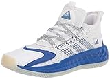 adidas unisex adult Coll3ctiv3 2020 Low Basketball Shoe, White/Royal Blue/White, 4.5 US