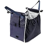 Einkaufswagentasche Lunchtasche Kühltasche Isoliertekühltasche Tasche passend für alle gängigen Einkaufswagen in Blau für einkauf zubehö