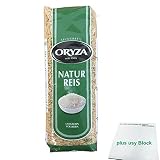 Oryza Naturreis Langkorn Vollkorn (500g) + usy Block