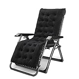 SXNYC Liegestuhl Klappbar Rollliege, Outdoor Klappbare & Liegende Sonnenliege mit Kopfkissen für Terrasse, Wintergarten, G