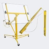 Plattenheber Profi Set Montagehilfe Pro 350 cm + 140 cm Verlängerung bis max 465 cm und 68 kg