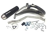 Auspuff Sportauspuff ENOX für Yamaha DT, Malaguti XSM XTM Motorhispania RYZ, MBK X-Limit, XPS 50 (mit ABE)